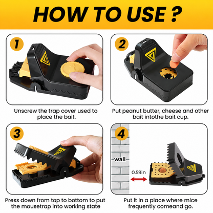 💥 LAST DAY 49% OFF🔥Reusable Powerful Mouse Traps