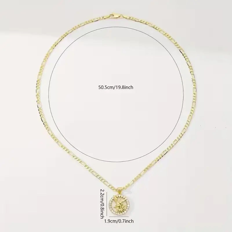 Saint Michael Archangel Necklace