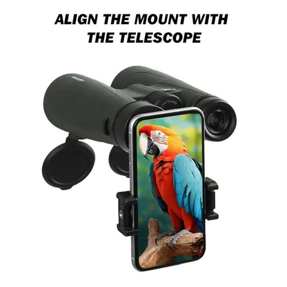 Universal Phone Adapter Mount for Binoculars Monoculars Scopes Telescopes Microscopes