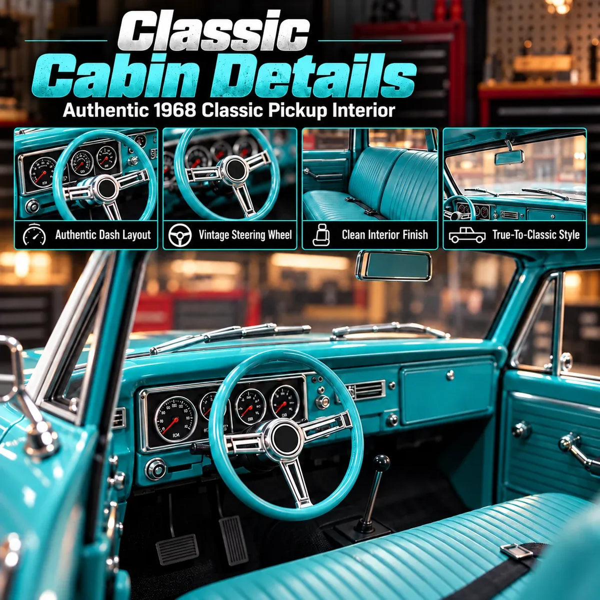 Model Kit – Premium Classic Truck Gift for Collectors & Hobbyists 🏆