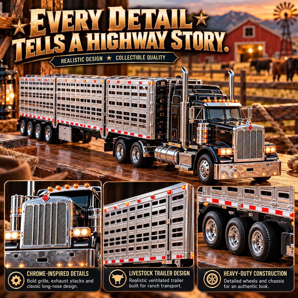 🔥 Love Big Rigs?! 🚛 2026 Chrome Hauler Elite – 24 Trucks to Collect!