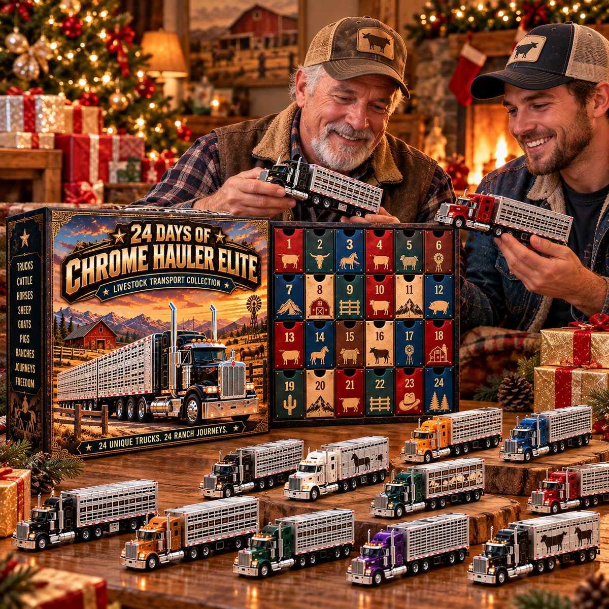 🔥 Love Big Rigs?! 🚛 2026 Chrome Hauler Elite – 24 Trucks to Collect!
