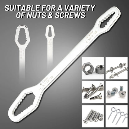 8–24mm Universal Self-Adjusting Wrench for Car Repair & Maintenance