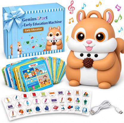 🎁 LAST DAY 50% OFF-Phonics Learning Toy with Reader Squirrel🐿️