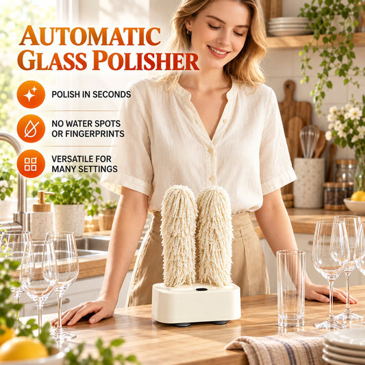 💯 Wine Glass Polisher & Glassware Dryer