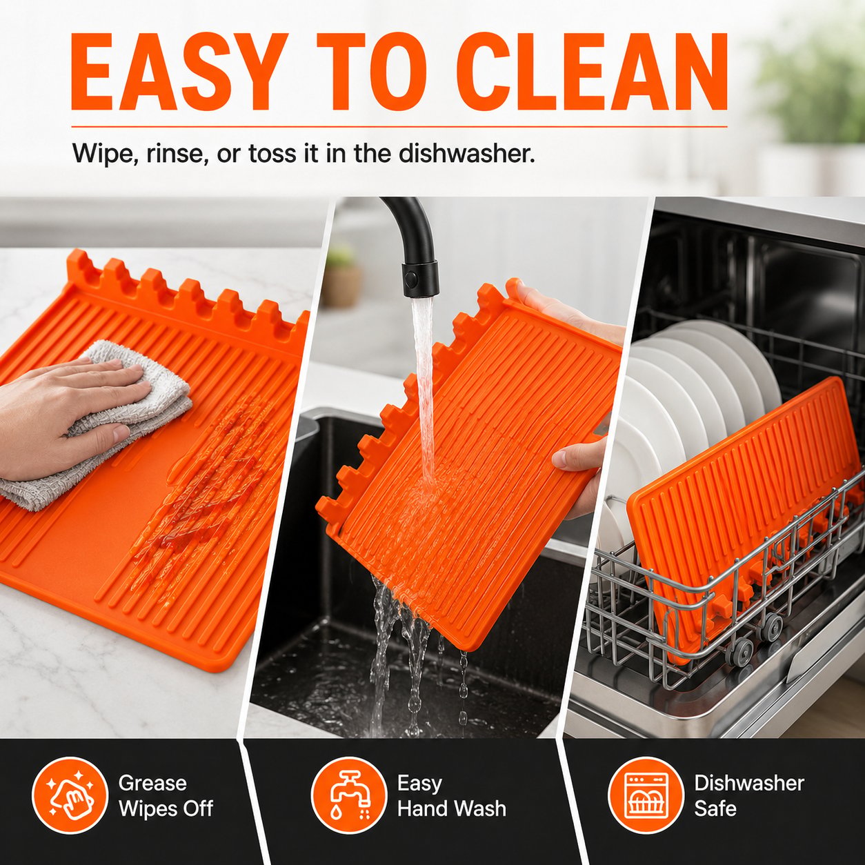 Premium Silicone BBQ Spatula Tools Mat