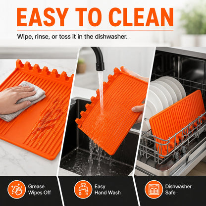 Premium Silicone BBQ Spatula Tools Mat