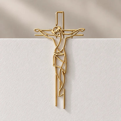 ✝️Faith-Inspired Gold Paper Clips — Meaningful Christian Bookmarks
