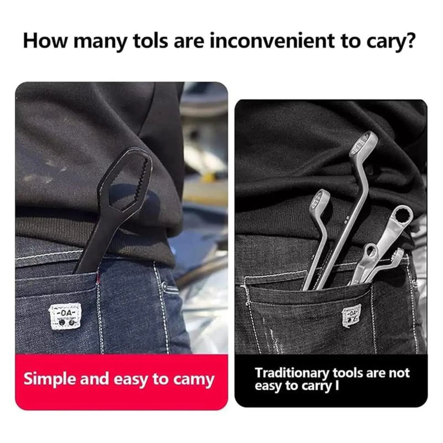 8–24mm Universal Self-Adjusting Wrench for Car Repair & Maintenance