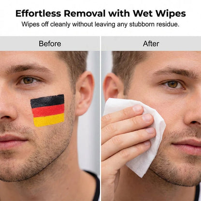 National Flag Face Paint Stick for Sports Fans! ⚽