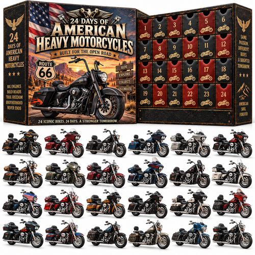 🔥🏍️ 24 Days of American Heavy Motorcycles – Ride the Legend