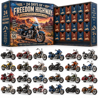🔥🏍️ 24 Days of American Heavy Motorcycles – Ride the Legend