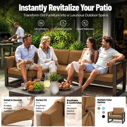 🪑 Stretch Sofa Cushion Covers
