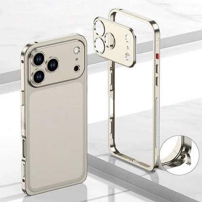 Aluminum Alloy Cooling Frame Heat Dissipation Case for iPhone 18 Series