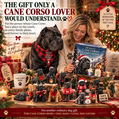 🐾 24 Days of Cane Corso Love — Big Dog, Bigger Heart, Always Family ❤️