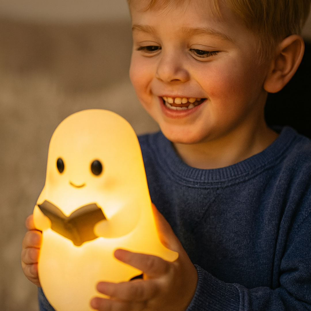 Cute Ghost Atmosphere Lamp - The Final Touch Your Halloween Room Is Missing