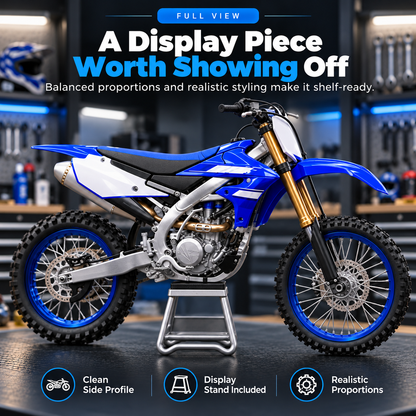 🔥Last day 50% 🏁 DIY Motocross Dirt Bike Model Kit – Build & Display 🏍️