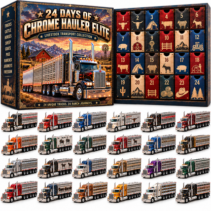 🔥 Love Big Rigs?! 🚛 2026 Chrome Hauler Elite – 24 Trucks to Collect!