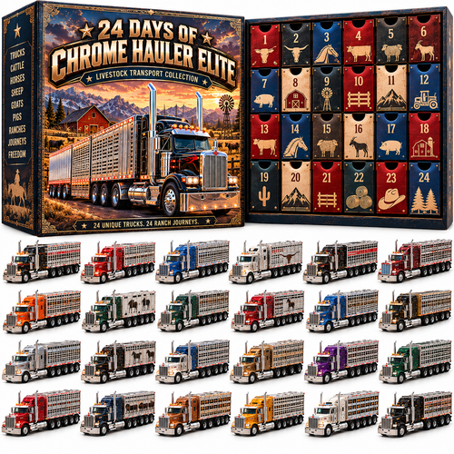 🔥 Love Big Rigs?! 🚛 2026 Chrome Hauler Elite – 24 Trucks to Collect!