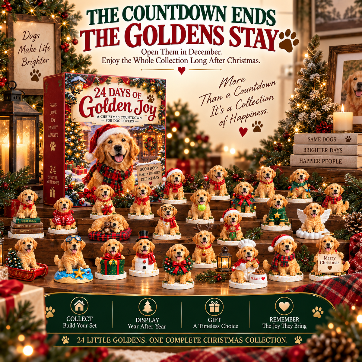 24 Days of Golden Joy 🎄🐾