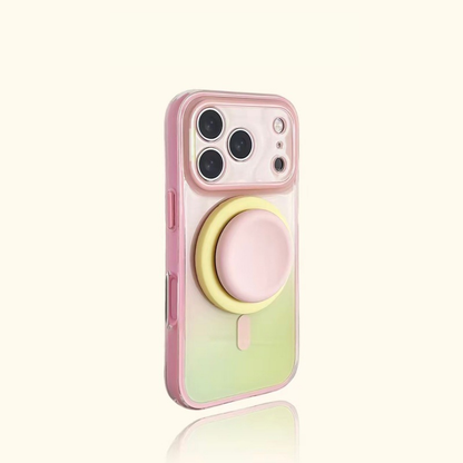 Magnetic 2-in-1 double-layer gradient full-cover AI button case