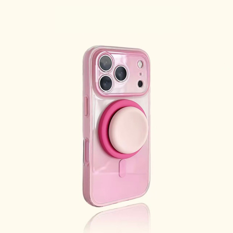 Magnetic 2-in-1 double-layer gradient full-cover AI button case