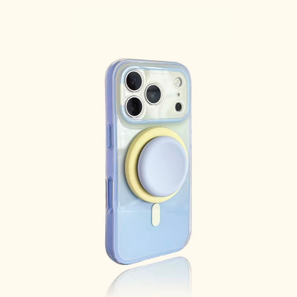 Magnetic 2-in-1 double-layer gradient full-cover AI button case