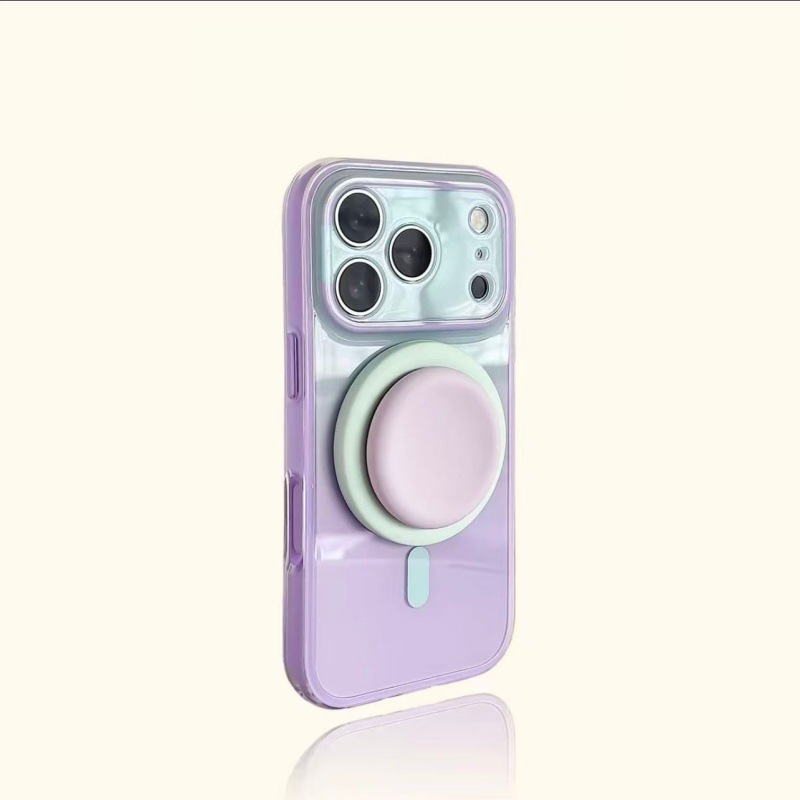 Magnetic 2-in-1 double-layer gradient full-cover AI button case