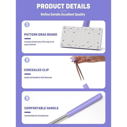 No-Wash Hands-Free Rotating Mop - product image 5