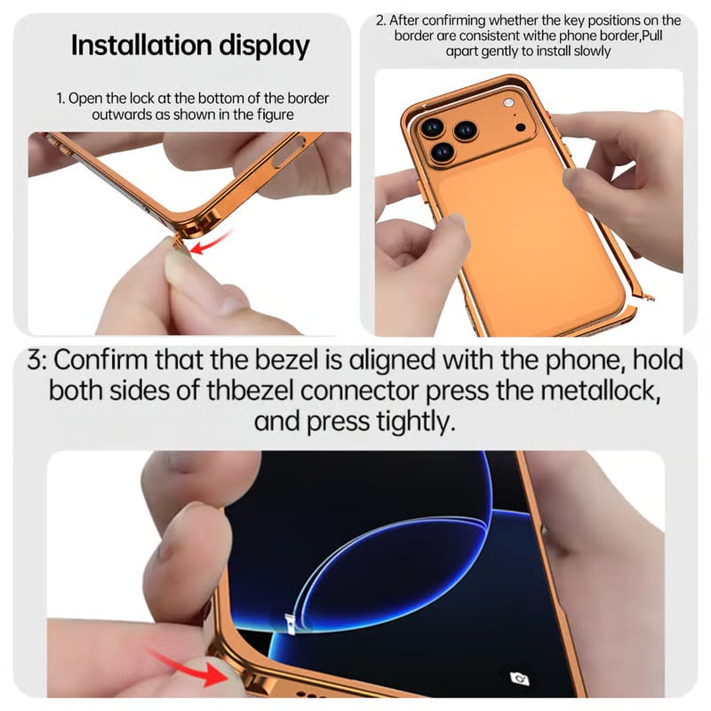 Aluminum Alloy Cooling Frame Heat Dissipation Case for iPhone 18 Series