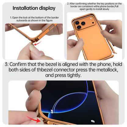 Aluminum Alloy Cooling Frame Heat Dissipation Case for iPhone 18 Series