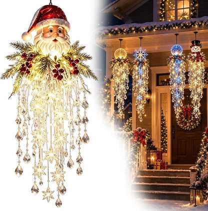 🎄 Crystal Cascade Christmas Light ✨