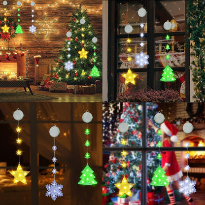 Christmas window lights image 6