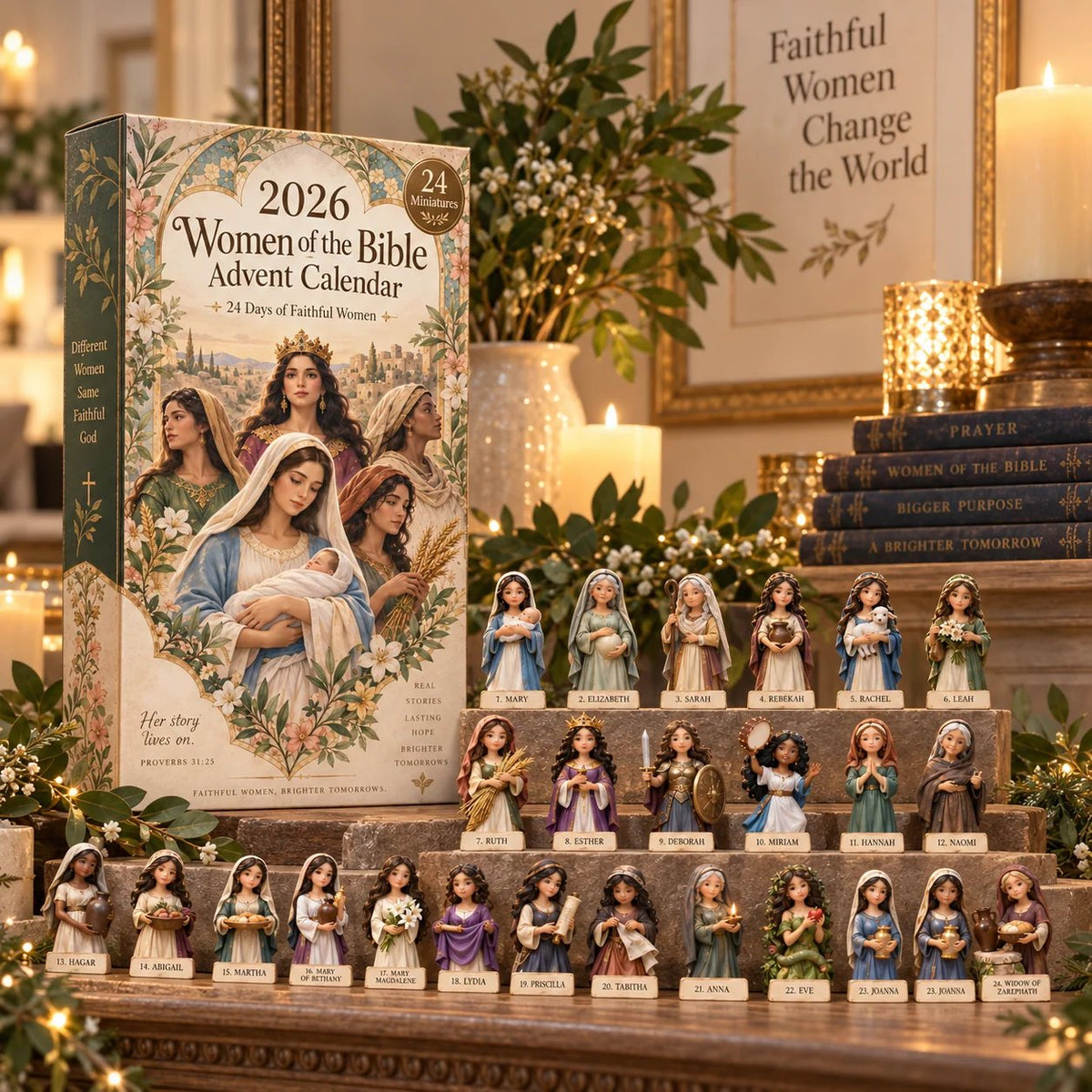 2026 Women of the Bible Advent Calendar ✝️ – 24 Days of Faithful Women