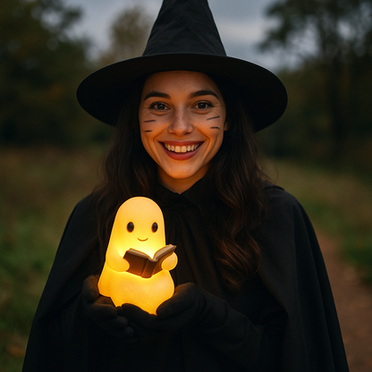 Cute Ghost Atmosphere Lamp - The Final Touch Your Halloween Room Is Missing