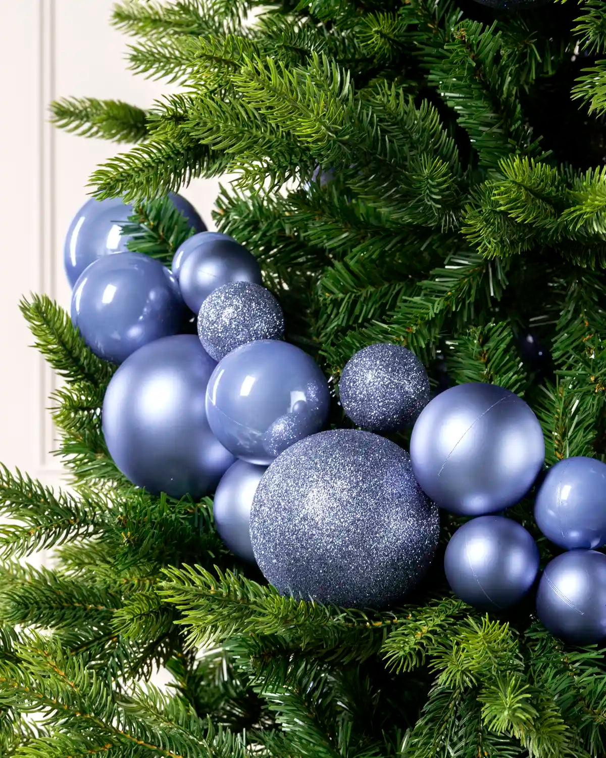 ✨ 5.9ft Decorate in Minutes! Christmas Ornament Garland for Trees, Stairs & Mantels