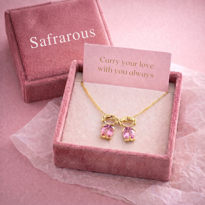 Mom and children necklace