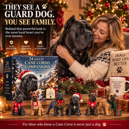 🐾 24 Days of Cane Corso Love — Big Dog, Bigger Heart, Always Family ❤️