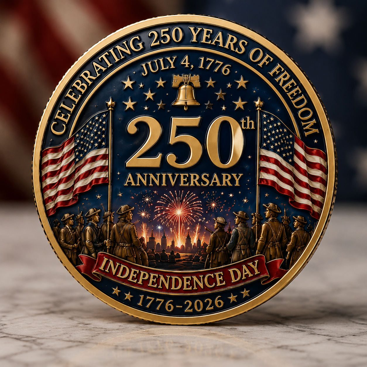 ⚡Last Day 60% OFF - United States 250th Anniversary Commemorative Challenge Coin