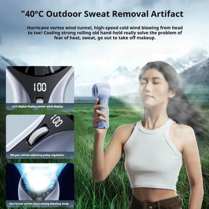 Portable Fan Cooling Fan with 100 Adjustable Speed