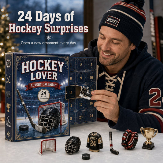 🎄24 Days Hockey Lover Countdown Calendar