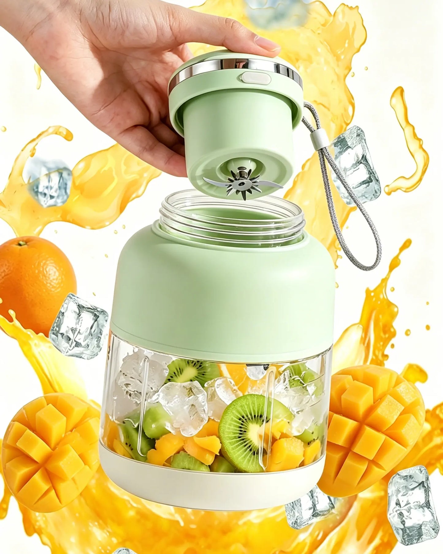 Portable Cordless Handheld Blender