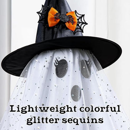 2PCS Halloween Ghost Lights with Remote
