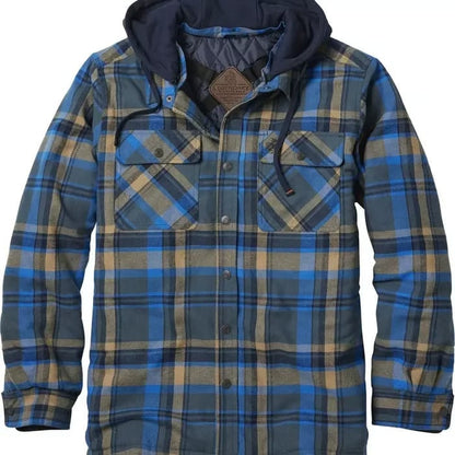 🔥❄️Mountain-Tested Warmth | Concealed Carry Hooded Flannel💥🔫(📦Buy 2 Free Shipping)