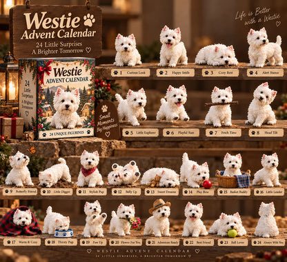 ❤️🐕 24 Days of Westies — 24 Little Personalities, One Big Love