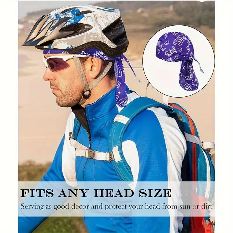 ⏳TIMELIMITED🌟Paisley Cooling Headscarf Cap