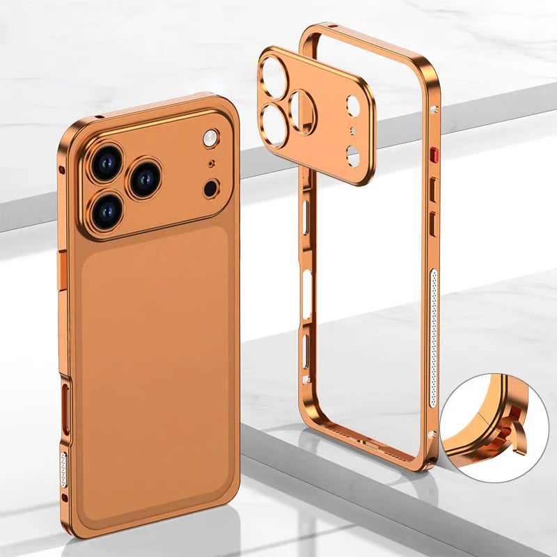 Aluminum Alloy Cooling Frame Heat Dissipation Case for iPhone 18 Series