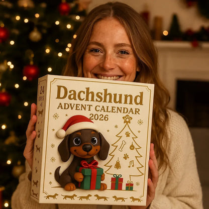 🔥😍🎄🐾 2026 Dachshund Advent Calendar 🐶✨