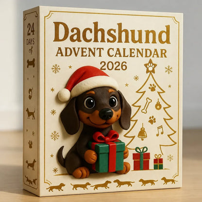 🔥😍🎄🐾 2026 Dachshund Advent Calendar 🐶✨
