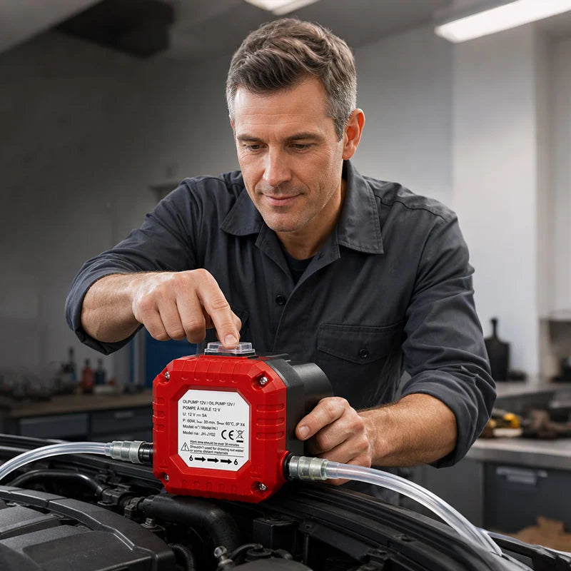 🚗portable Electric Oil Change Pump